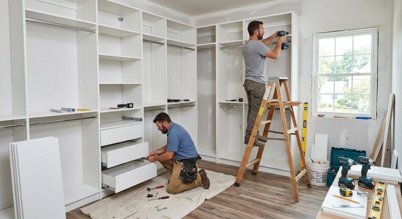 Closet Cabinet Installation in Alexandria, VA