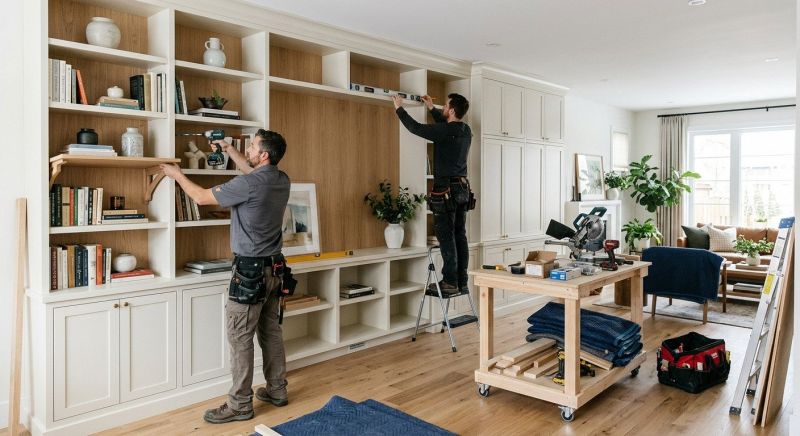 Custom Shelving Installation in Woodbridge, VA