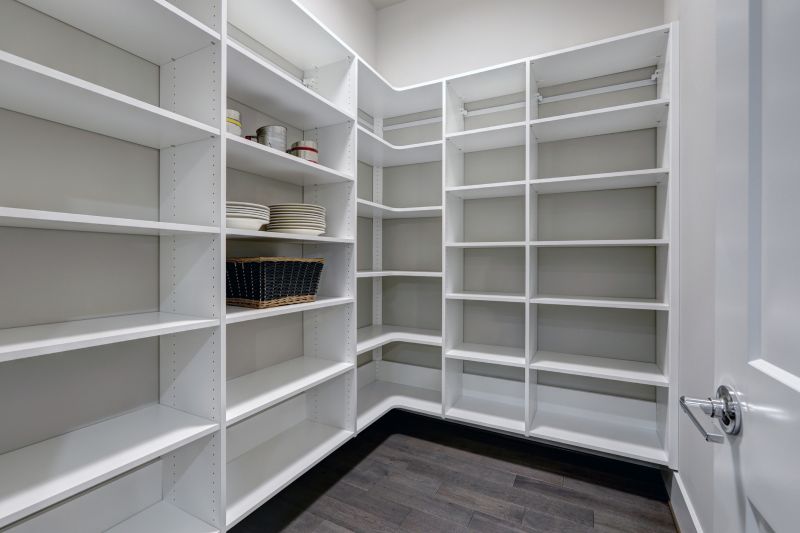 Pantry Shelving Setup