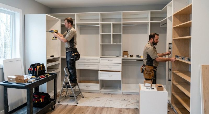Closet Installation in Winston Salem, NC