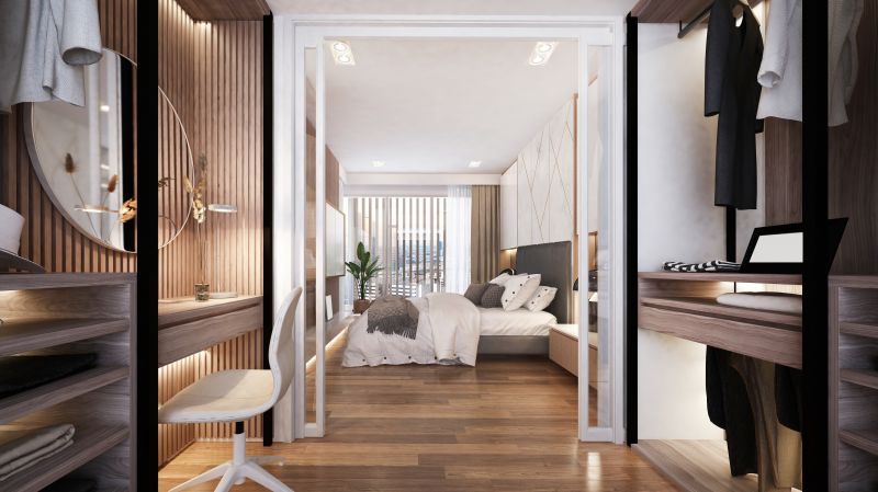 Finished Walk-in Closet