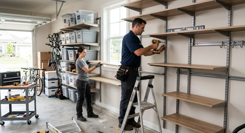 Garage Shelves Installation in Annapolis, MD