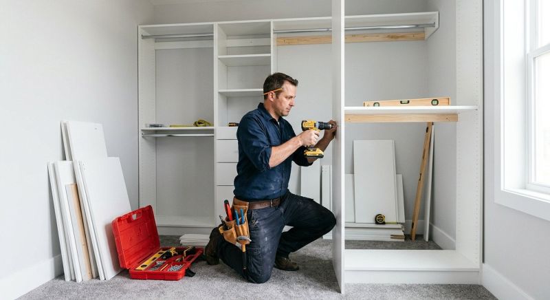 Mudroom Closet Installation in Alexandria, VA
