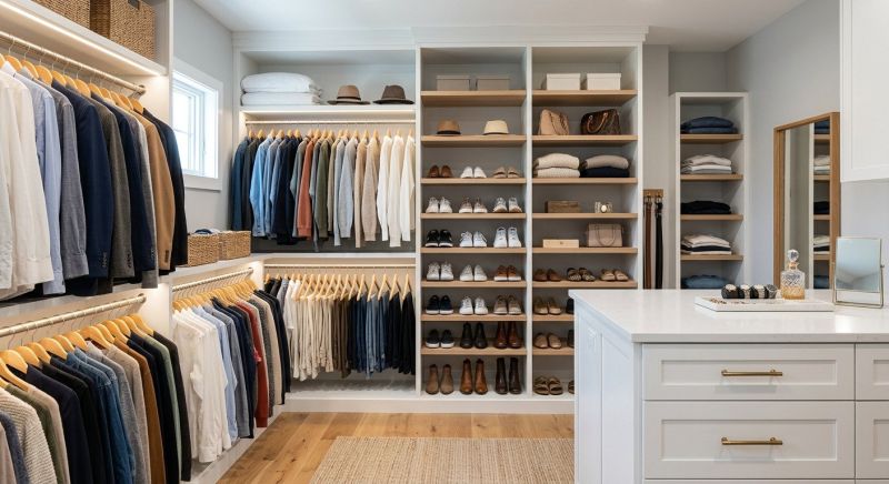 New Closet Intallation in Alexandria, VA