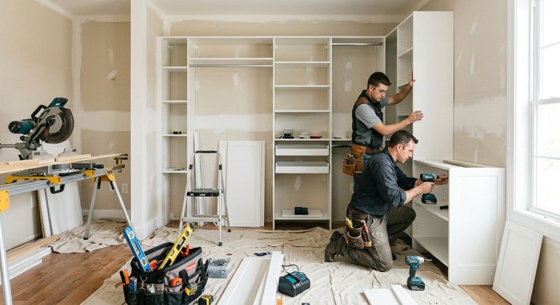 Overhead Shelving Installation in Frederick, MD