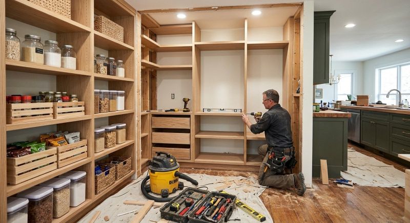 Pantry Construction in Alexandria, VA