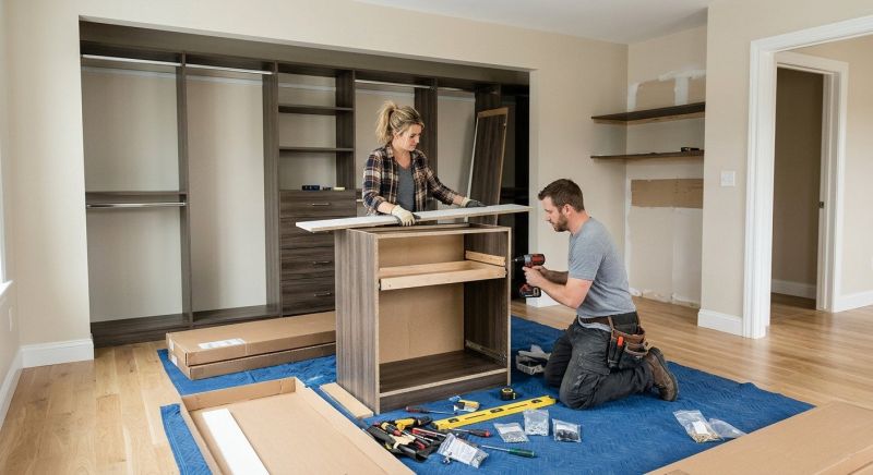 Walk In Closet Installation in Frederick, MD